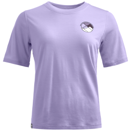 Dámske tričko Ortovox 140 Cool Round Landscape T-shirt fialová Lush Lavender