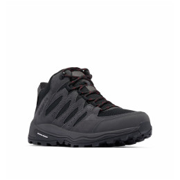 Pánske topánky Columbia Redmond™ Iv Mid Waterproof čierna Black, Mountain Red
