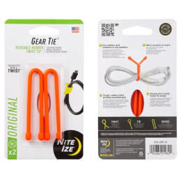 Viazací drôt Nite Ize Gear Tie 6" oranžová Oranžové