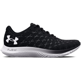 Pánske bežecké topánky Under Armour FLOW Velociti Wind 2 čierna Black / Black / Reflective
