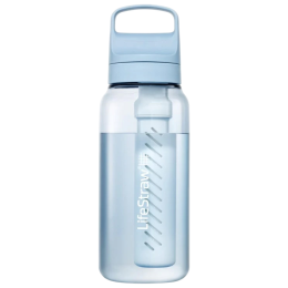 Filtračné fľaša LifeStraw Go 2.0 Water Filter Bottle 1L svetlomodrá Icelandic Blue