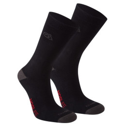 Ponožky Craghoppers NosiLife Twin Pck Socks čierna/sivá Blk/DkLead