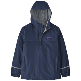 Detská nepremokavá bunda Patagonia K's Torrentshell 3L Rain Jacket modrá New Navy