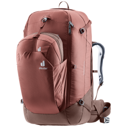Batoh Deuter Access Pro 60 SL červená/hnedá caspia-raisin