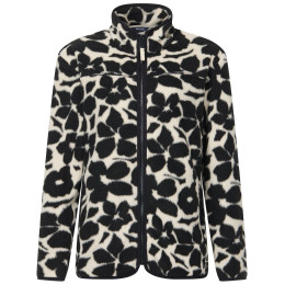 Dámska mikina Regatta Womens Frankie Borg Full Zip čierna/béžová MonoShadFlor
