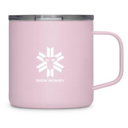 Termohrnček Snow Monkey Booster ružová lila