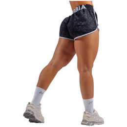 Dámske kraťasy Nebbia Leopard Training Shorts Primal čierna BLACK LEOPARD