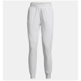 Dámske nohavice Under Armour ArmourSport High Rise Wvn Pnt svetlosivá HaloGray/White