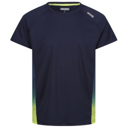 Pánske tričko Regatta Corballis modrá/žltá