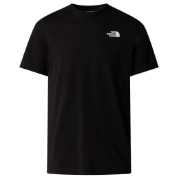 Pánske tričko The North Face M Ss Mountain Outline Tee čierna