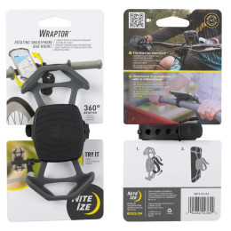 Držiak na bicykel Nite Ize Wraptor čierna Černá