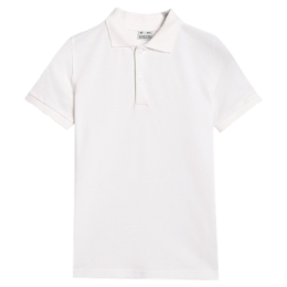 Detské tričko 4F Polo Shirt M614 biela WHITE