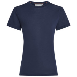 Dámske funkčné tričko Icebreaker W Mer Core SS Tee tmavomodrá Midnight Navy