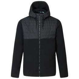 Pánska hybridná bunda Regatta Frankie Borg Hybrid čierna Black/Black
