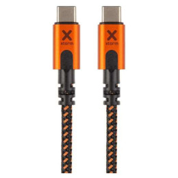 Nabíjací a dátový kábel Xtorm Xtreme USB-C PD cable (1,5m) čierna Black/Orange
