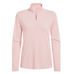 Dámske tričko Craghoppers NosiLife SolarShield+ Half Zip Top béžová Sherbert
