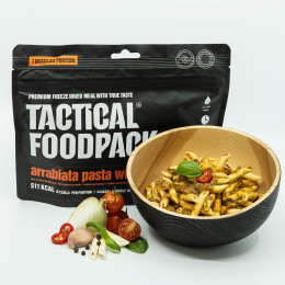 Hlavné jedlo Tactical Foodpack Arrabiata Pasta with Chicken 115g