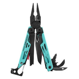 Multitool Leatherman Signal tyrkysová Aquablue