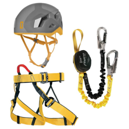 Ferratový set Singing Rock Packet Ferrata II (yellow/grey)
