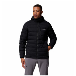 Pánska bunda Columbia Drift Peak™ Stretch Down Hooded Jacket čierna Black