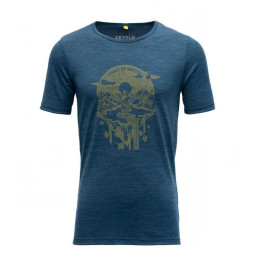 Detské funkčné tričko Devold Trollvass Merino Tee Jr