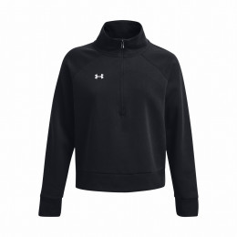 Dámska mikina Under Armour Rival Fleece HZ čierna Black