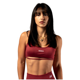 Športová podprsenka Nebbia Open-back sports Bra Power červená RED