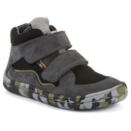Detské celoročné barefoot topánky Froddo Barefoot Tex Fun Autumn Grey/Black sivá/čierna grey/black