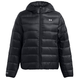 Dámska bunda Under Armour Legend Down Hooded Jacket čierna BLK