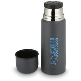 Termoska Zulu Vacuum Flask 0,35L sivá/modrá grey/blue