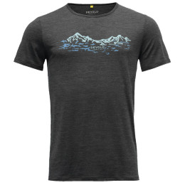 Pánske funkčné tričko Devold Utladalen Merino 130 Tee Man tmavě šedá Anthracite