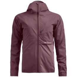 Dámska nepremokavá bunda Ortovox Trace 2.5L Jacket W ružová Chestnut