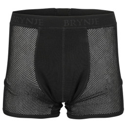 Pánske funkčné boxerky Brynje of Norway Wool Thermo Boxers čierna black