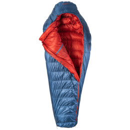 Páperový spacák Patizon DPRO 590 L (186-200 cm) modrá Navy/Red