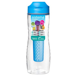 Fľaša Sistema Tritan Infuser Bottle 800ml