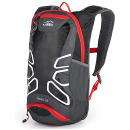 Batoh Loap Trail 22 čierna/červená