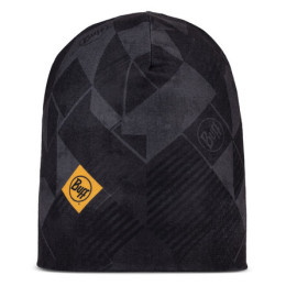 Čiapka pod helmu Buff Ecostretch Beanie čierna/sivá Micor Graphite