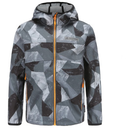 Detská bunda Alpine Pro Zeiho sivá dark grey