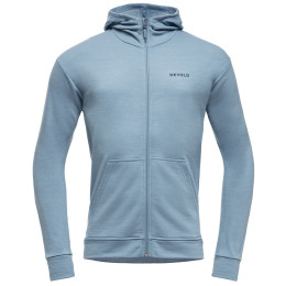 Pánska funkčná mikina Devold Everyday Zip Hoodie Man svetlomodrá SKYBLUE