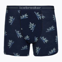 Pánske funkčné boxerky Icebreaker Men M 150 Anatomica Boxers BearTourAOP