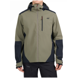Pánska bunda 4F Technical Jacket M1164 khaki/čierna Olive