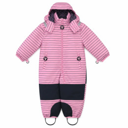 Detská kombinéza DucKsday Baby-Toddler Snowsuit ružová Pink/Green