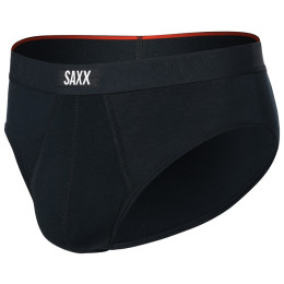 Pánske slipy Saxx Vibe Xtra Soft Comfort Brief Fly čierna black