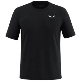 Pánske funkčné tričko Salewa Eagle Minilogo Am T-Shirt M čierna black out
