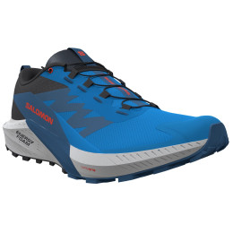 Pánske bežecké topánky Salomon Sense Ride 5 modrá French Blue / Black / Dark Blue