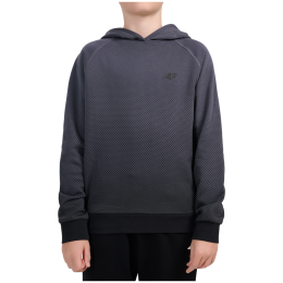 Detská mikina 4F Sweatshirt M2687 Multicolour 5 Allover čierna Multicolour 5 Allover
