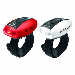 Sada svetiel Sigma Micro červená + biela