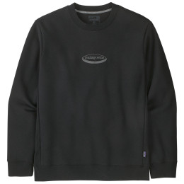 Pánska mikina Patagonia Men's '95 Oval Logo Uprisal Crew Sweatshirt čierna Black