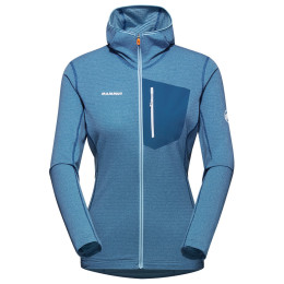 Dámska funkčná mikina Mammut Aenergy Light ML Hooded Jacket Women svetlo modrá Cool Blue-Deep Ice