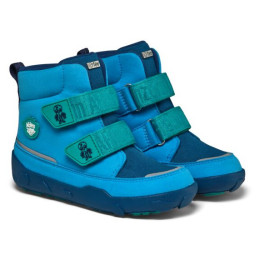 Detské zimné topánky Affenzahn Mid Boot Vegan Comfy Octopus modrá Octopus